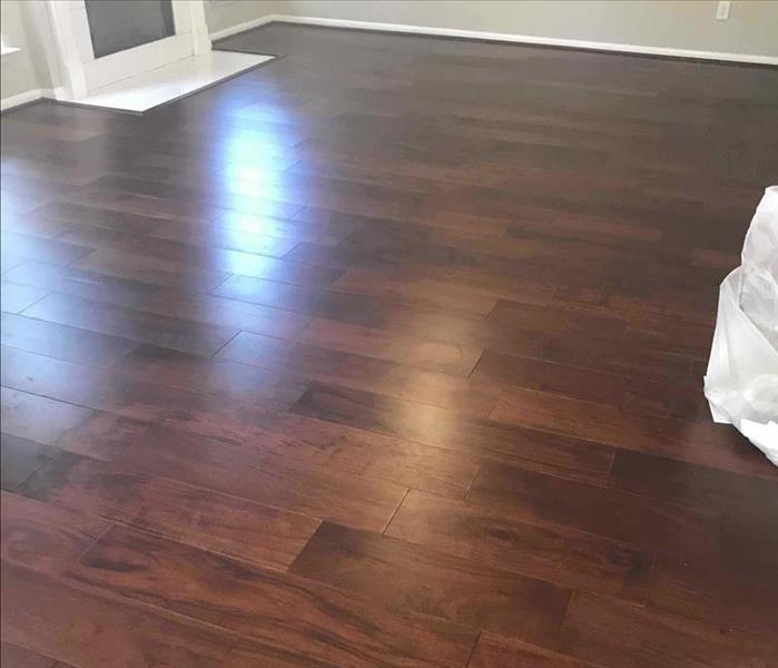 Finished hardwoood floors