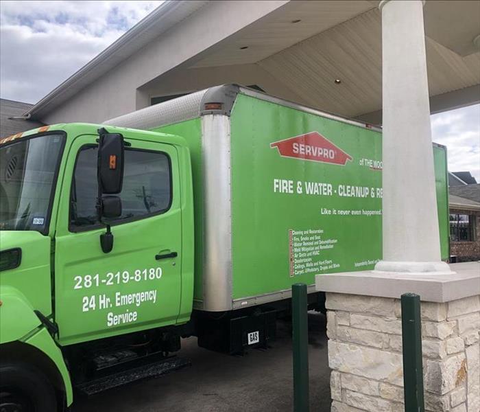 SERVPRO van.